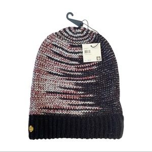 NWT Anne Klein Shibori Knit Cuff Hat Toque Beanie